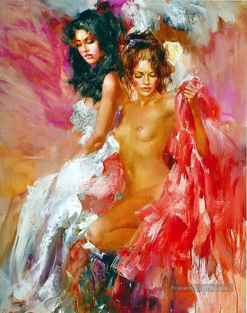 Une jolie femme ISny 13 Impressionniste nue Peintures à l'huile